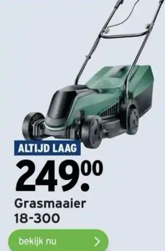 GAMMA Grasmaaier 18-300 aanbieding