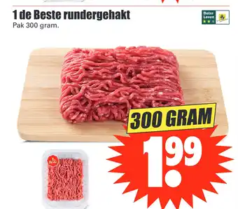 Dirk 1 de Beste rundergehakt 300g aanbieding