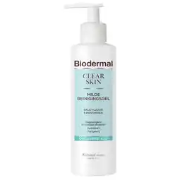 Kruidvat Biodermal Clear Skin Milde Reinigingsgel aanbieding