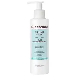 Kruidvat Biodermal Clear Skin Milde Reinigingsgel aanbieding