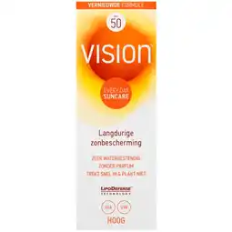 Kruidvat Vision SPF50 Zonnebrandlotion aanbieding