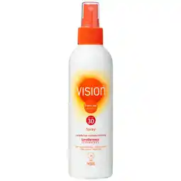 Kruidvat Vision SPF30 Zonnebrand Spray aanbieding