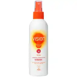 Kruidvat Vision SPF30 Zonnebrand Spray aanbieding