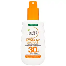 Kruidvat Garnier Ambre Solaire Hydra24H Protect SPF30 Zonnespray aanbieding