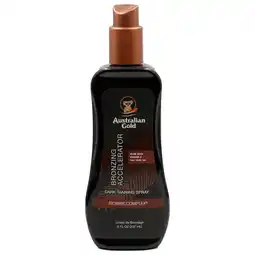 Kruidvat Australian Gold Dark Tanning Bronzing Accelerator Spray aanbieding