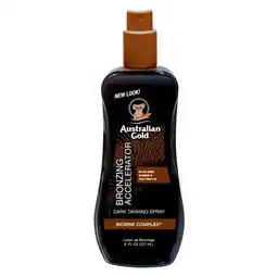 Kruidvat Australian Gold Dark Tanning Bronzing Accelerator Spray aanbieding