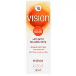 Kruidvat Vision SPF30 Zonnebrandlotion aanbieding