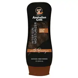 Kruidvat Australian Gold Aftersun Moisturizer met Bronzer aanbieding