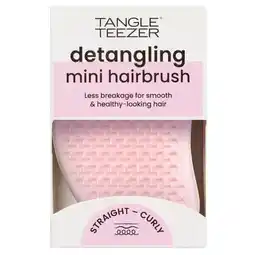 Trekpleister Tangle Teezer The Original Mini Detangling Haarborstel aanbieding