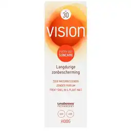 Trekpleister Vision SPF30 Zonnebrandlotion aanbieding