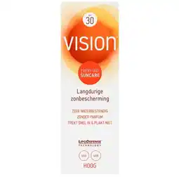 Trekpleister Vision SPF30 Zonnebrandlotion aanbieding