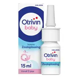 Kruidvat Otrivin Baby Zoutoplossing Neusspray aanbieding