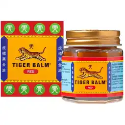 Trekpleister Tiger Balm Rood Tijgerbalsem aanbieding