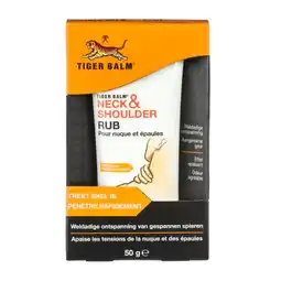 Trekpleister Tiger Balm Neck & Shoulder Rub aanbieding