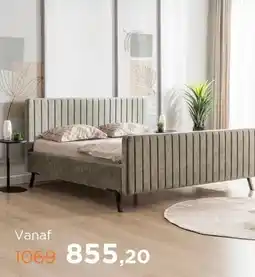 TotaalBED Bed Marke | 140 x 200 cm | Adore 626, tijm aanbieding