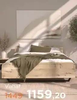 TotaalBED Bed Manchester | 140 x 200 cm | Slede poten aanbieding