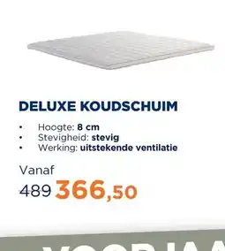 TotaalBED Topmatras Deluxe | Koudschuim aanbieding
