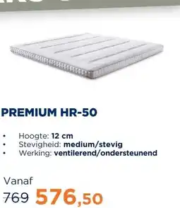 TotaalBED Topmatras Premium | HR-50 aanbieding