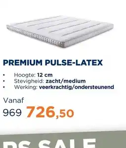 TotaalBED Topmatras Premium | Pulse-latex aanbieding