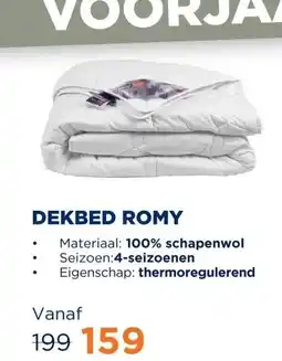TotaalBED Dekbed Romy 100% wol | 4-seizoenen aanbieding