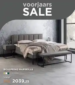 TotaalBED Boxspring Marseille aanbieding