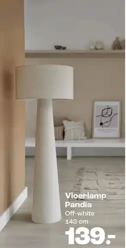 Kwantum Vloerlamp Pandia aanbieding