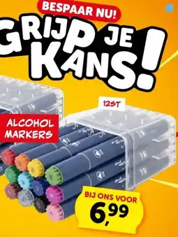 Boekenvoordeel Alcohol Markers aanbieding