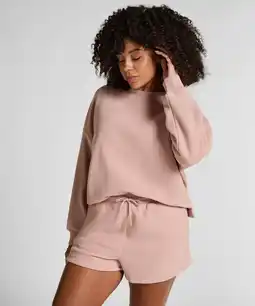 Hunkemoller Hunkemöller Sportieve fleece short Roze aanbieding