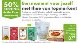 Gezond & Wel thee aanbieding
