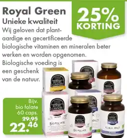 Gezond & Wel Royal Green aanbieding