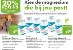 Gezond & Wel alle it's Pure magnesium supplementen aanbieding
