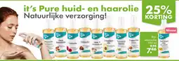 Gezond & Wel it's Pure huid- en haarolie aanbieding