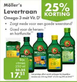Gezond & Wel Möller's Levertraan aanbieding