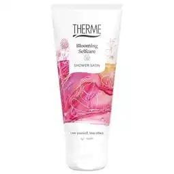 Trekpleister Therme Blooming Selfcare Shower Satin Douchegel aanbieding