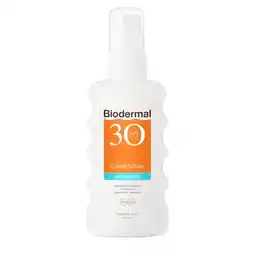 Trekpleister Biodermal Hydraplus SPF30 Zonnespray aanbieding