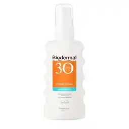 Trekpleister Biodermal Hydraplus SPF30 Zonnespray aanbieding
