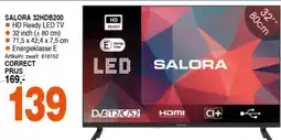 Correct SALORA 32HDB200 aanbieding