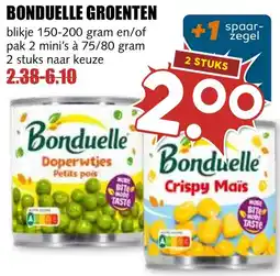 De Boerenschuur Bonduelle groenten aanbieding