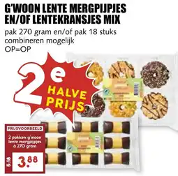 De Boerenschuur G'woon lente mergpijpjes en/of lentekransjes mix aanbieding