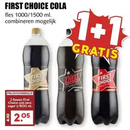De Boerenschuur First Choice cola aanbieding
