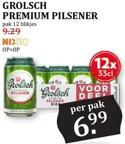 De Boerenschuur Grolsch premium pilsener aanbieding