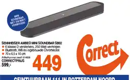 Correct Sennheiser ambeo mini soundbar sb02 aanbieding