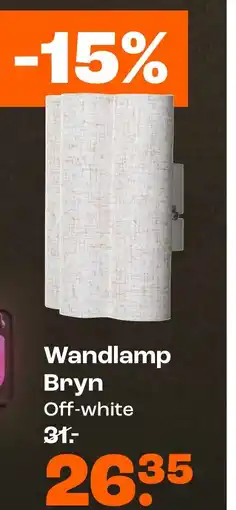 Kwantum Wandlamp Bryn aanbieding