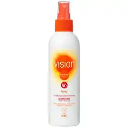 Trekpleister Vision SPF50 Zonnebrand Spray aanbieding