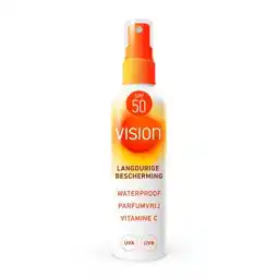 Trekpleister Vision SPF50 Zonnebrand Spray aanbieding