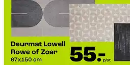 Kwantum Deurmat Lowell Rowe of Zoar aanbieding