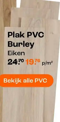 Kwantum Plak PVC Burley aanbieding