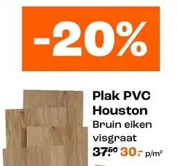 Kwantum Plak PVC Houston aanbieding