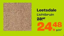 Kwantum Leetsdale Lichtbruin aanbieding