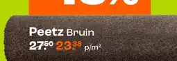 Kwantum Peetz Bruin aanbieding